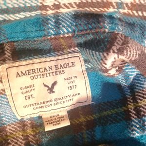 American Eagle Flannel Long Sleeve
